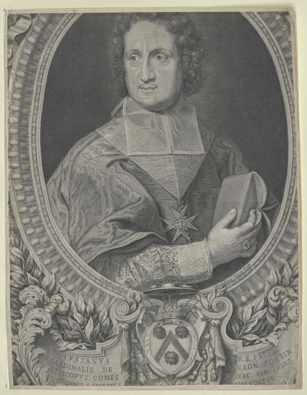 Toussaint de Forbin-Janson (huella) de Artist Unknown
