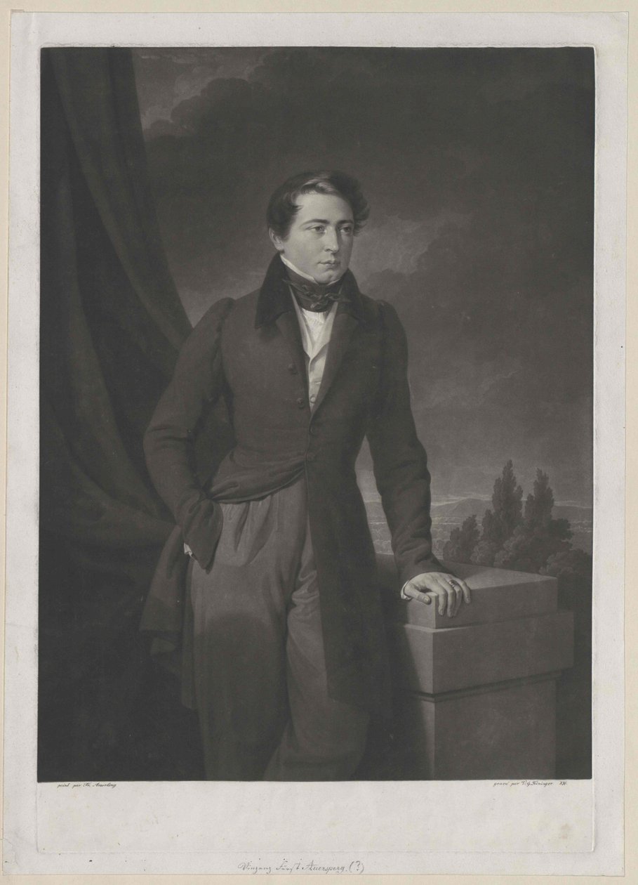 Vincenz príncipe Auersperg de Artist Unknown