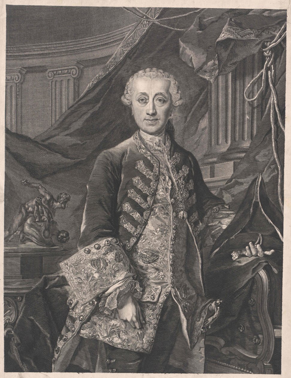 Wenzel Anton príncipe de Kaunitz-Rietberg de Artist Unknown
