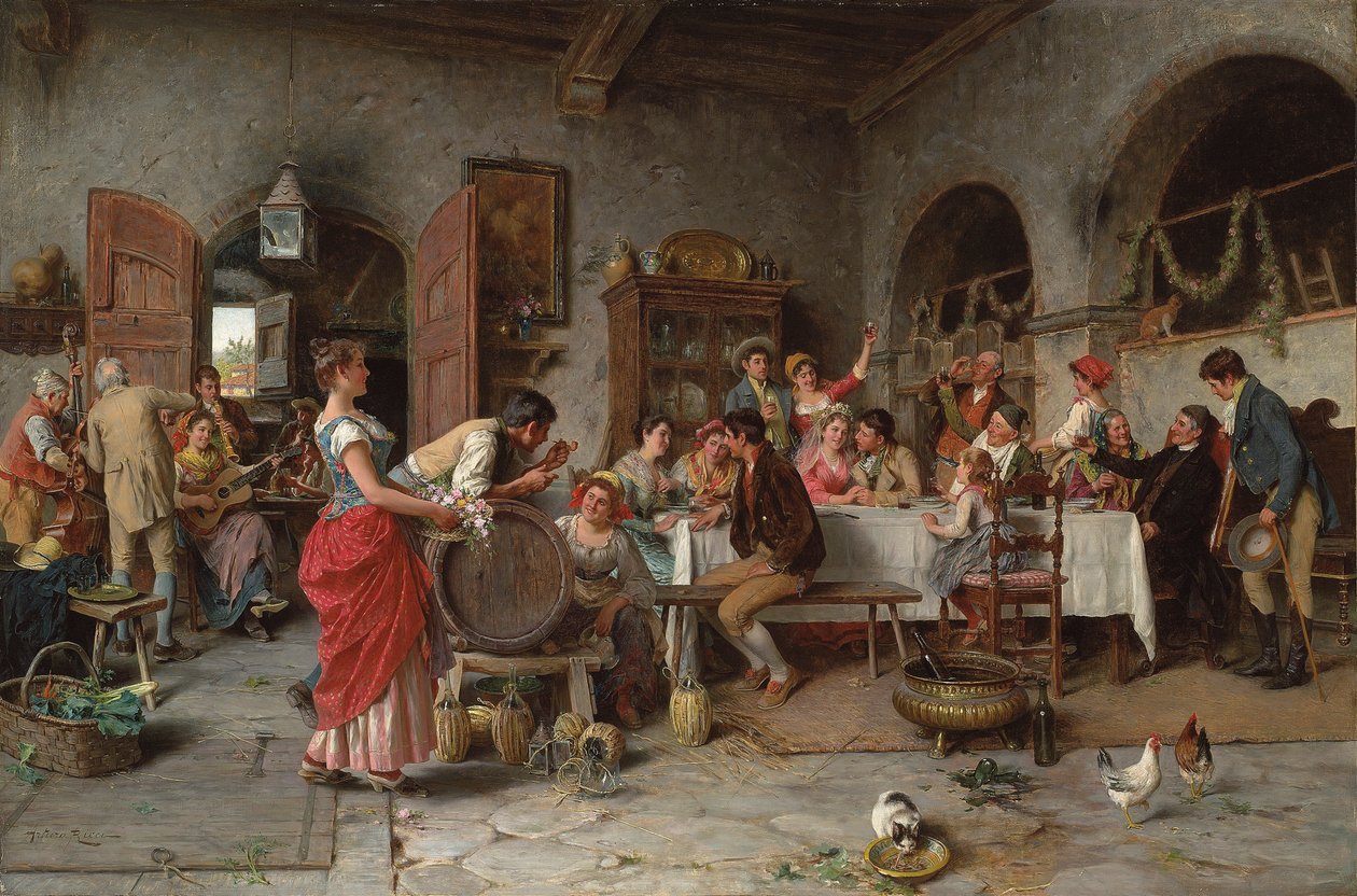 La fiesta de bodas de Arturo Ricci