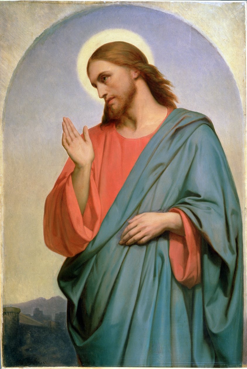 Cristo llorando sobre Jerusalén, 1851 de Ary Scheffer
