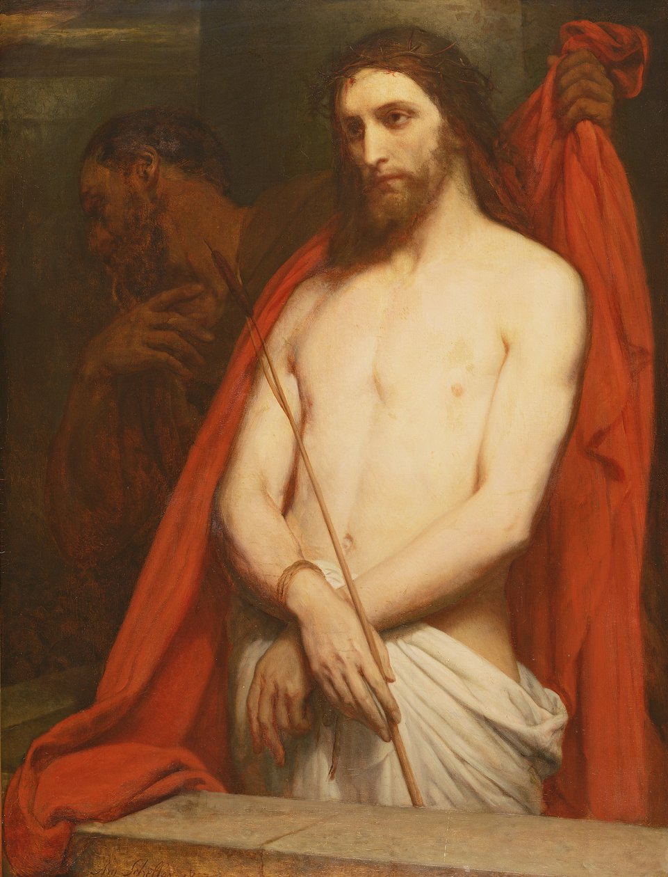 Cristo con la caña de Ary Scheffer