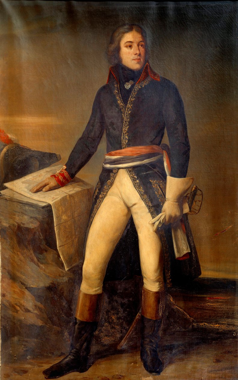 Retrato del General Lazare Louis Hoche (1768-1797) de Ary Scheffer