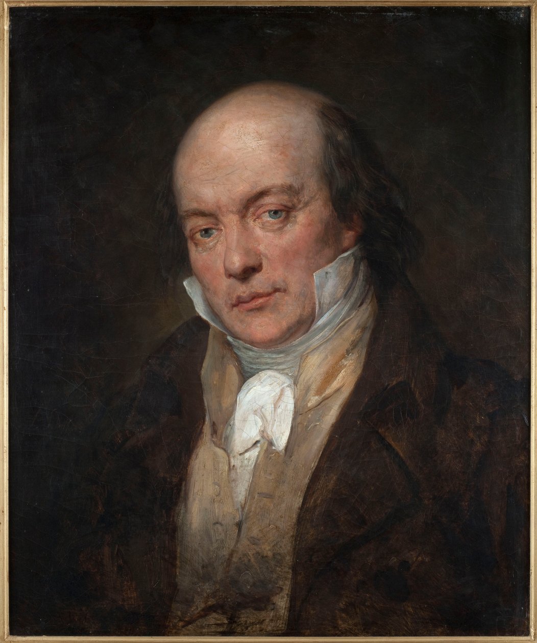 Retrato de Pierre-Jean de Béranger de Ary Scheffer