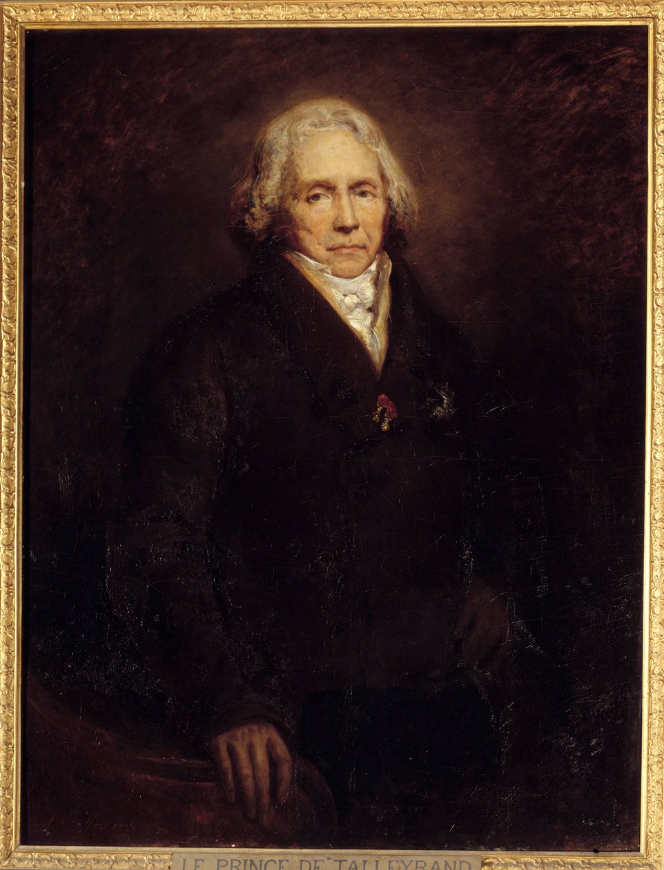 Retrato del político francés Charles Maurice de Talleyrand Perigord de Ary Scheffer