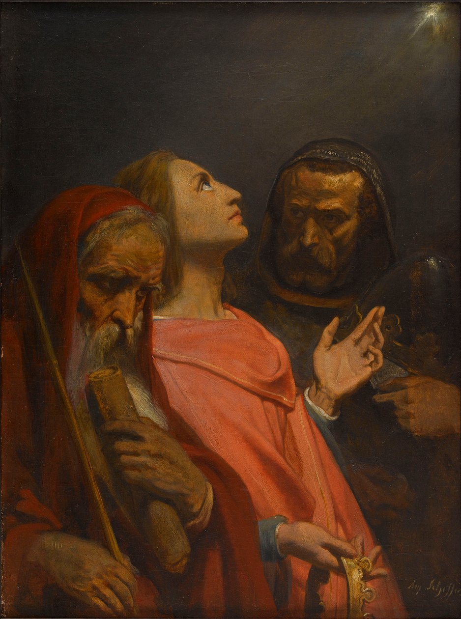 La Adoración de los Magos, 1841-1844 de Ary Scheffer
