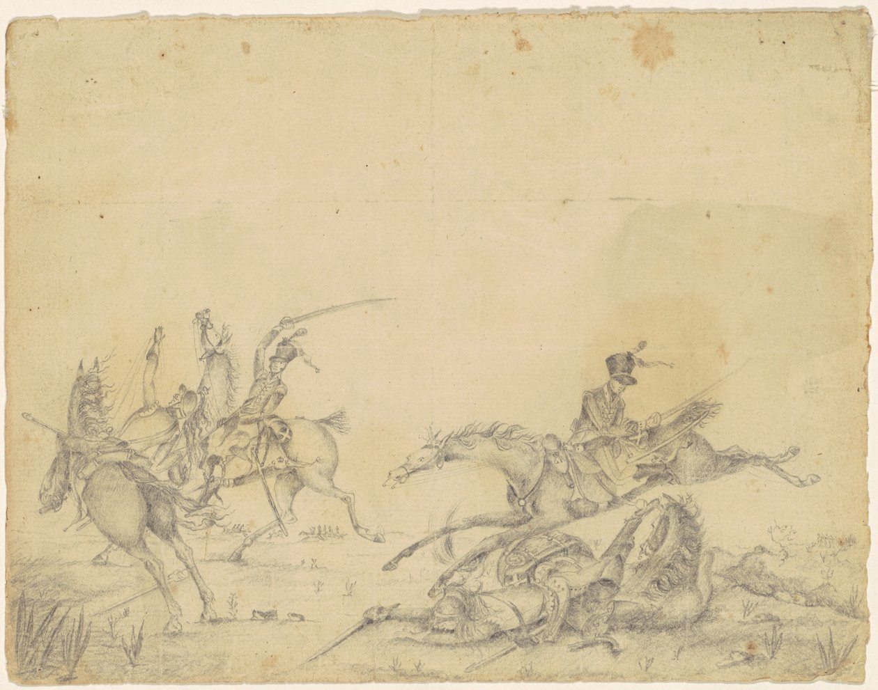 Caballeros en batalla de Asa B. Sizer