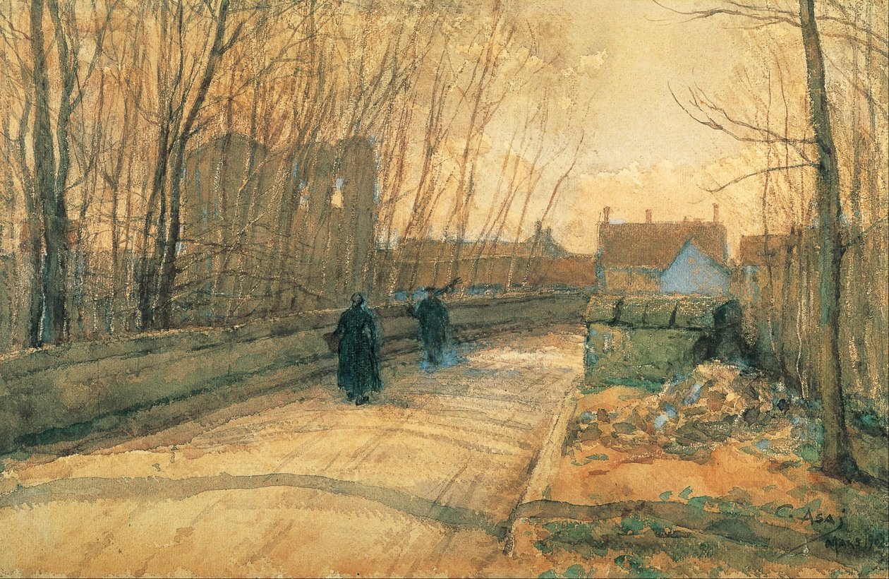 Puente en Grez-sur-Loing de Asai Chu
