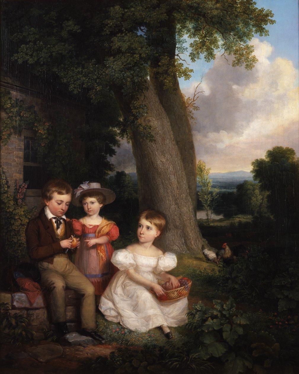 Los niños Durand, 1832 | Asher Brown Durand