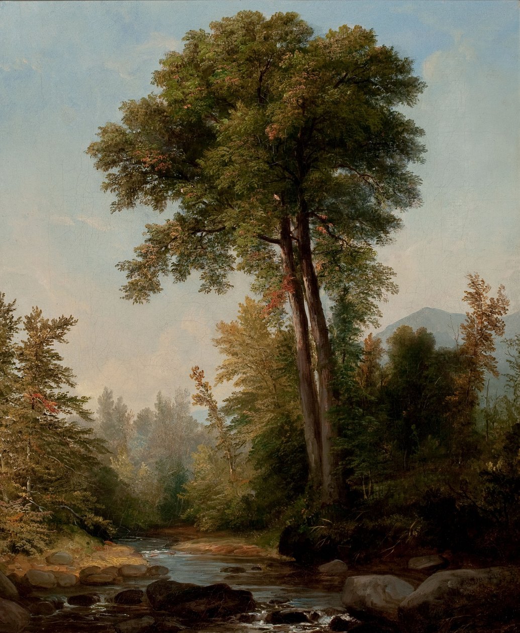 Una monarca natural de Asher Brown Durand