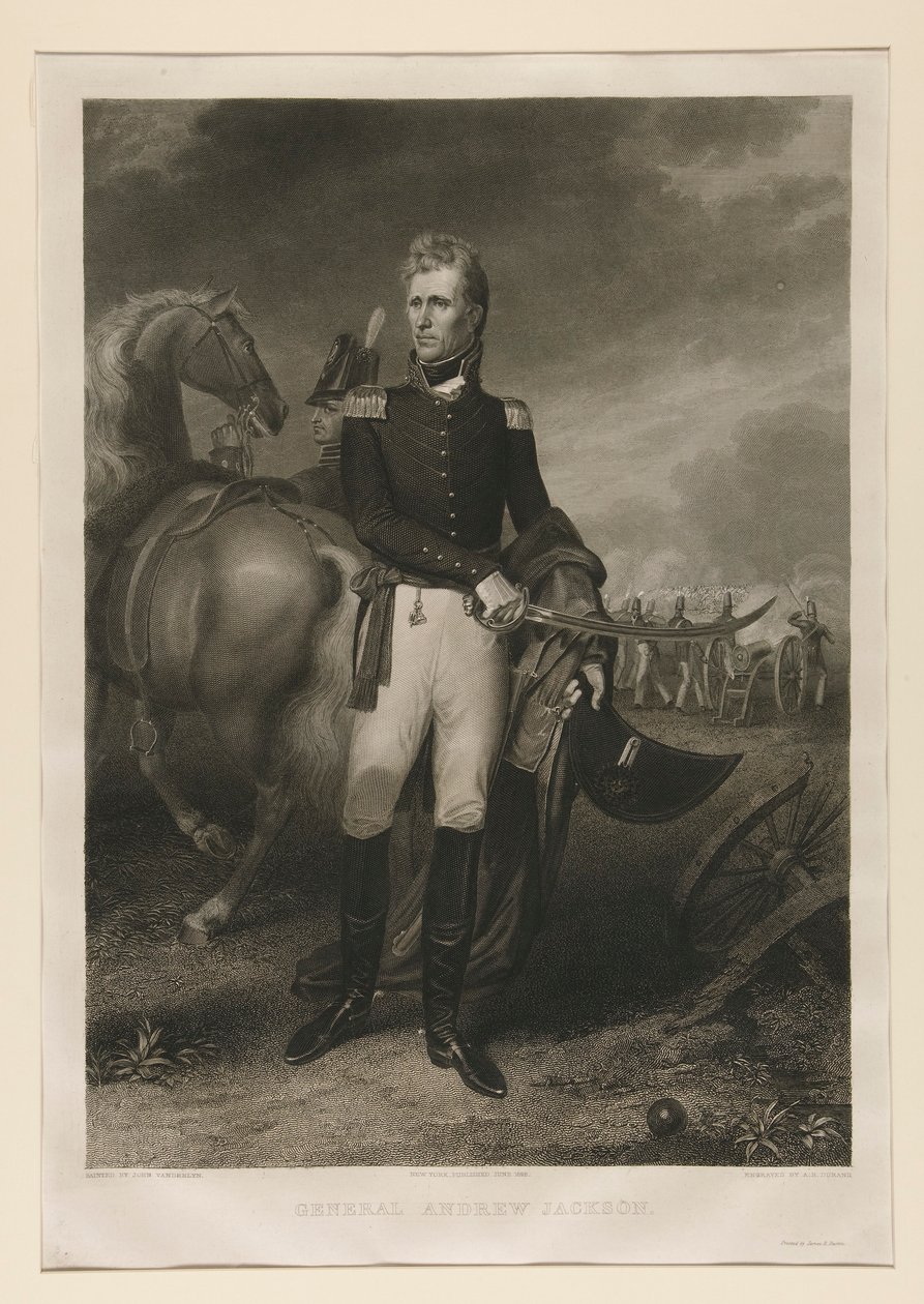 general andres jackson de Asher Brown Durand