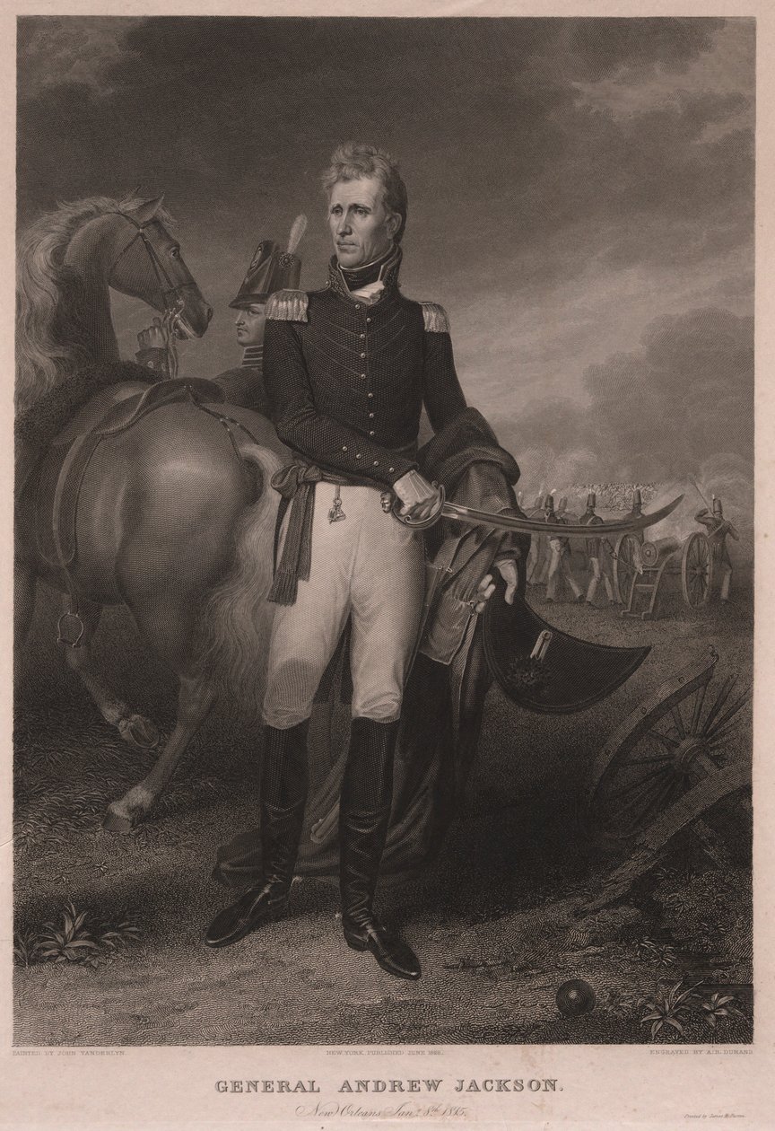 general andres jackson de Asher Brown Durand