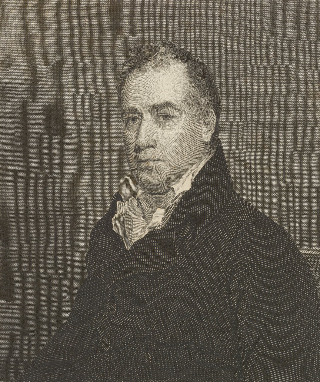 Su Excelencia Oliver Wolcott, Gobernador del Estado de Connecticut, 1820 de Asher Brown Durand