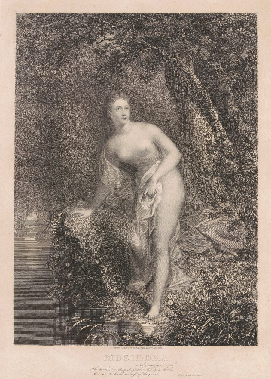 Musidora de Asher Brown Durand