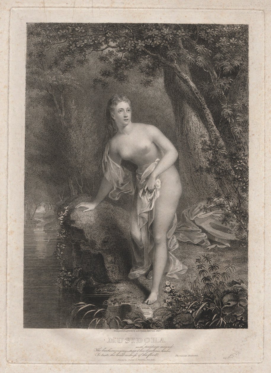 Musidora de Asher Brown Durand