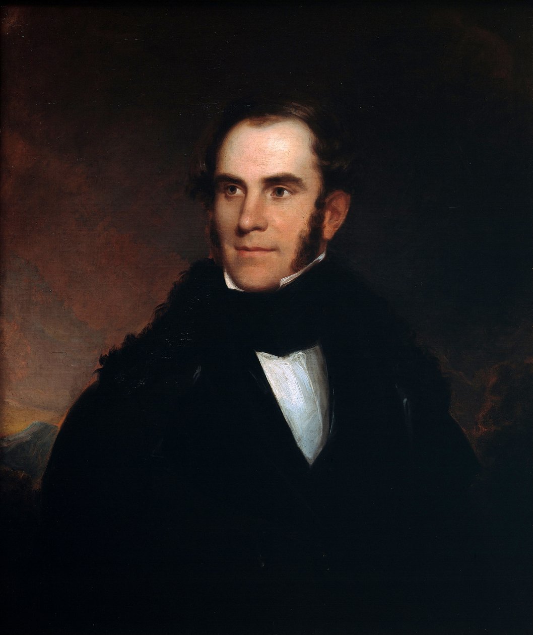 Retrato de Thomas Cole de Asher Brown Durand