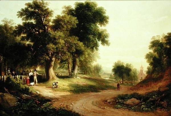 Mañana de domingo de Asher Brown Durand