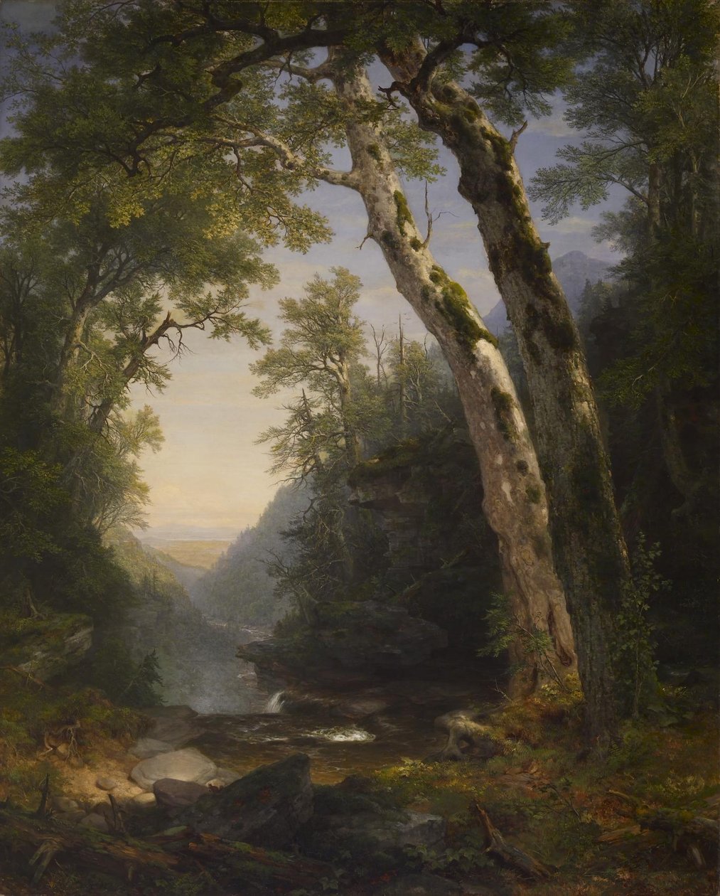Los Catskills de Asher Brown Durand