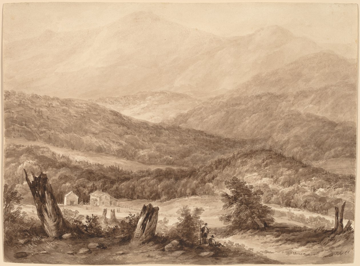 Montañas Blancas (?) de Asher Brown Durand