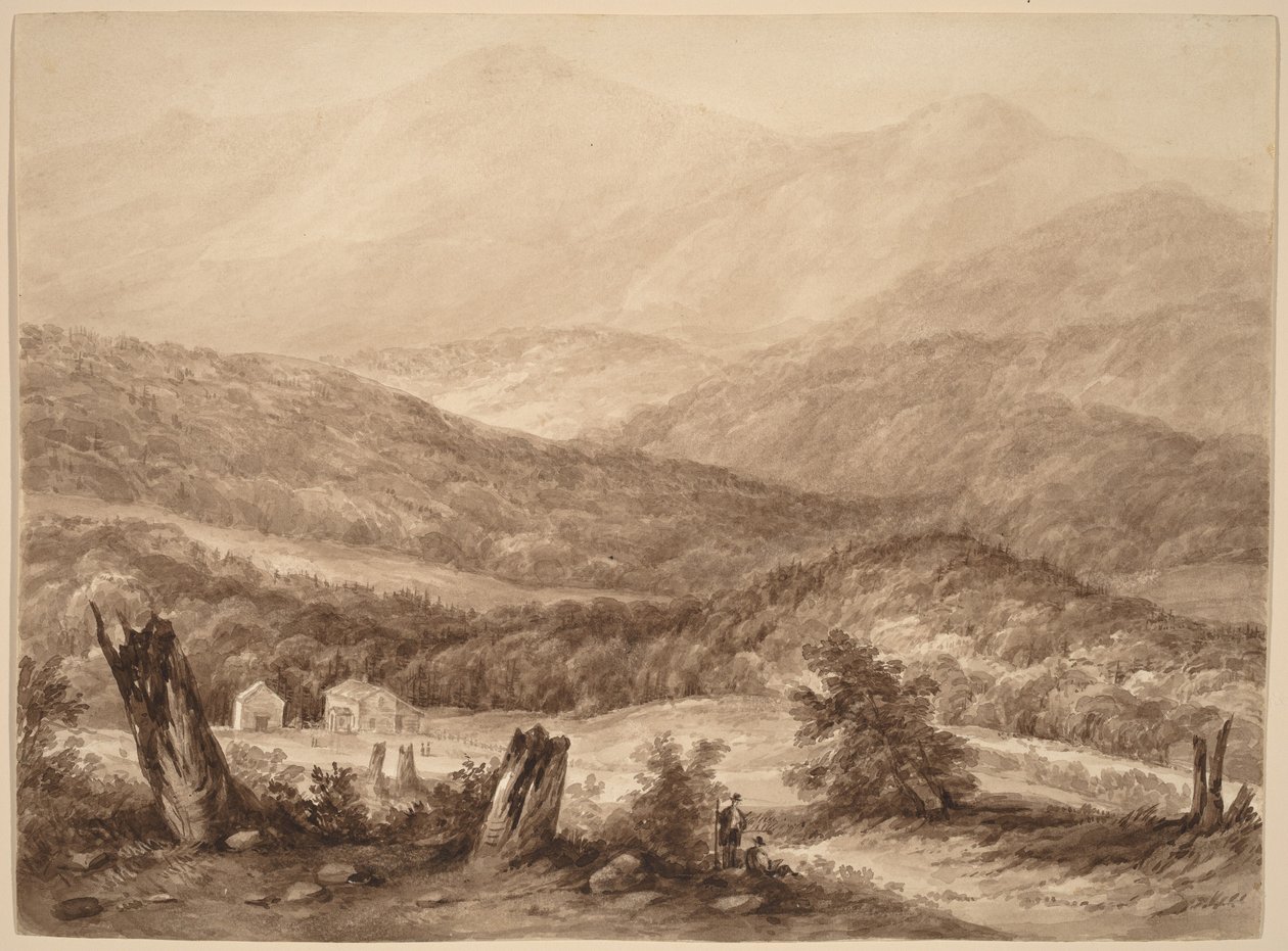 Montañas Blancas (?) de Asher Brown Durand
