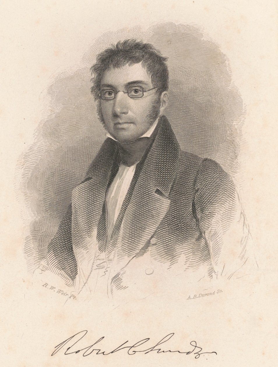 Robert C. Sands de Asher Brown Durand, after Robert Weir