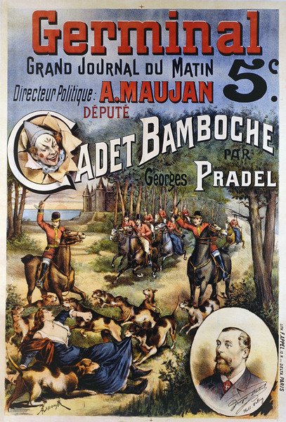 Póster publicitario del periódico 