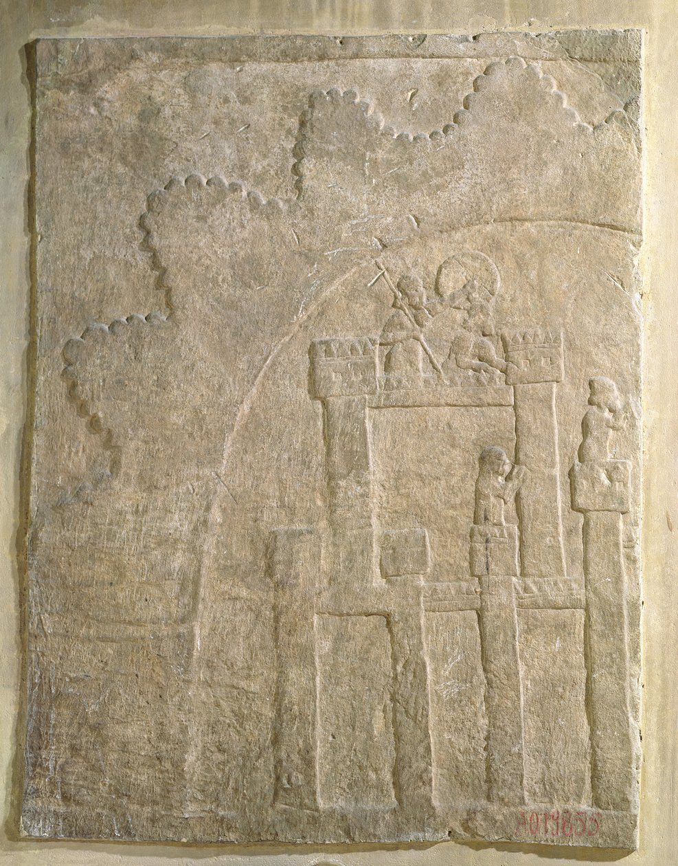 Fortaleza bajo asedio, de Nimrud, Irak de Assyrian