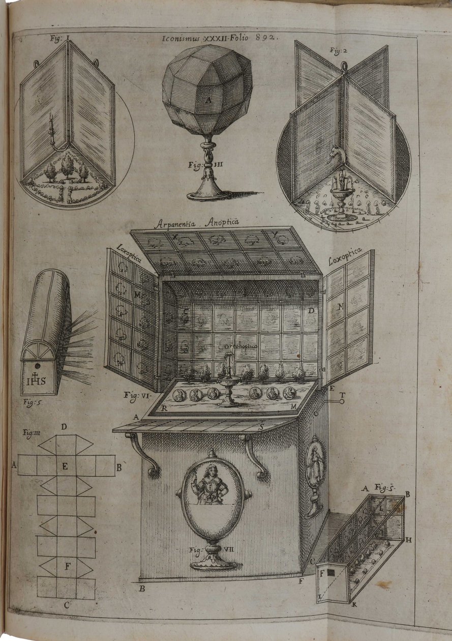 Ars magna lucis et umbrae, 1646 de Athanasius Kircher