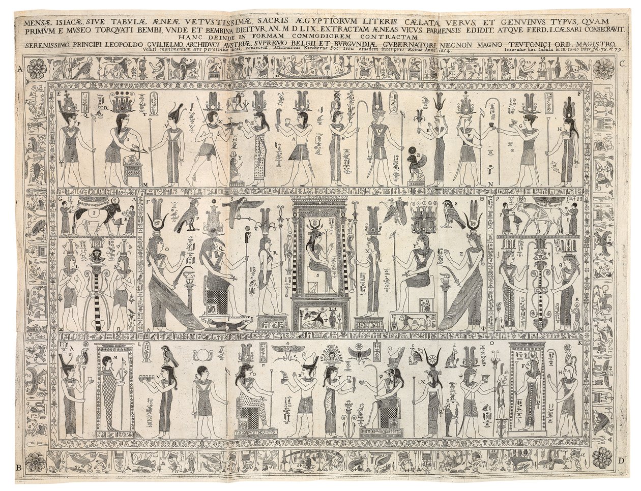 Edipo Egipcio de Athanasius Kircher