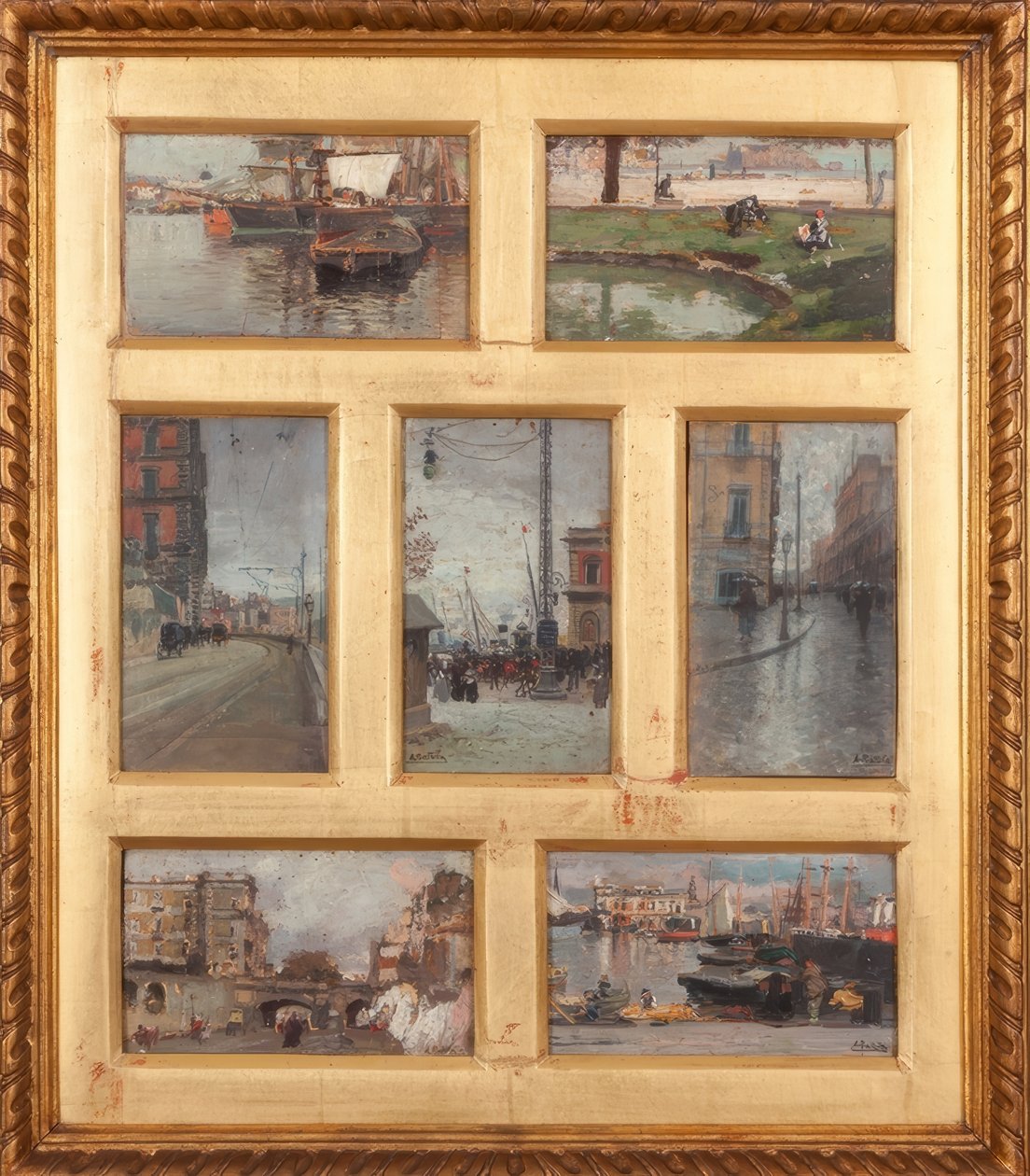 Siete vistas de Nápoles de Attilio Pratella