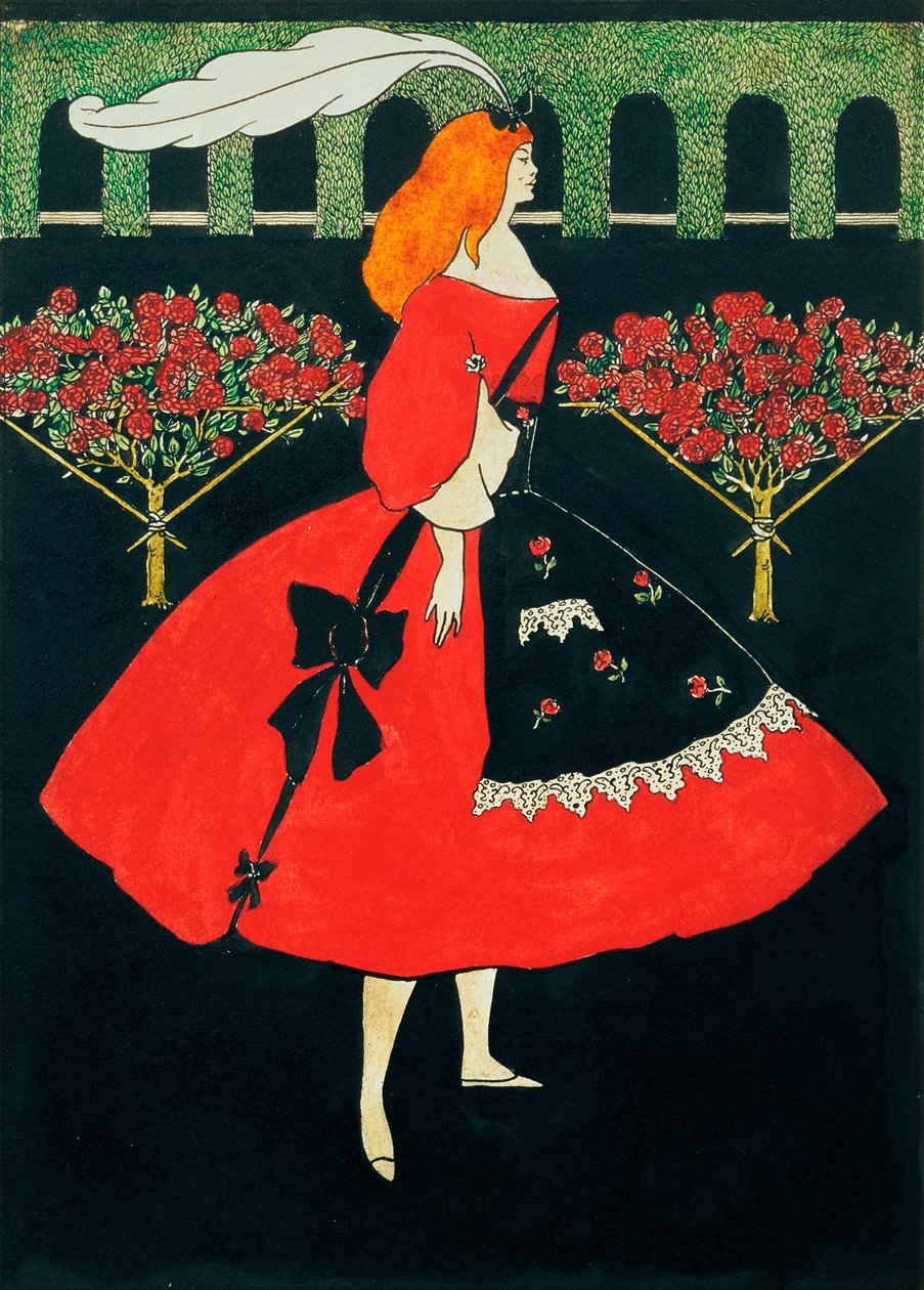 Las zapatillas de Cenicienta, 1894 de Aubrey Beardsley