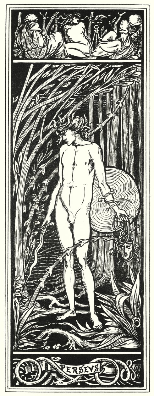 Perseo 1920 (grabado) de Aubrey (after) Beardsley