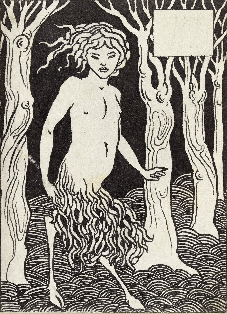 Un fauno, 1880s de Aubrey Beardsley