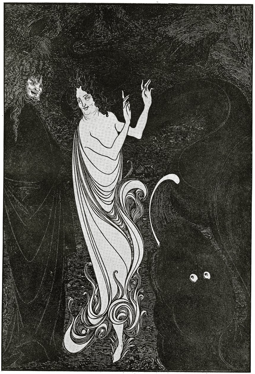 Cuarto cuadro de Das Rheingold, ilustración de 