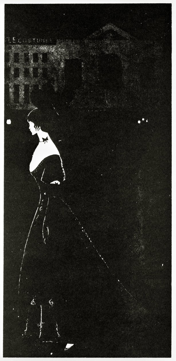 La noche, 1894 de Aubrey Beardsley