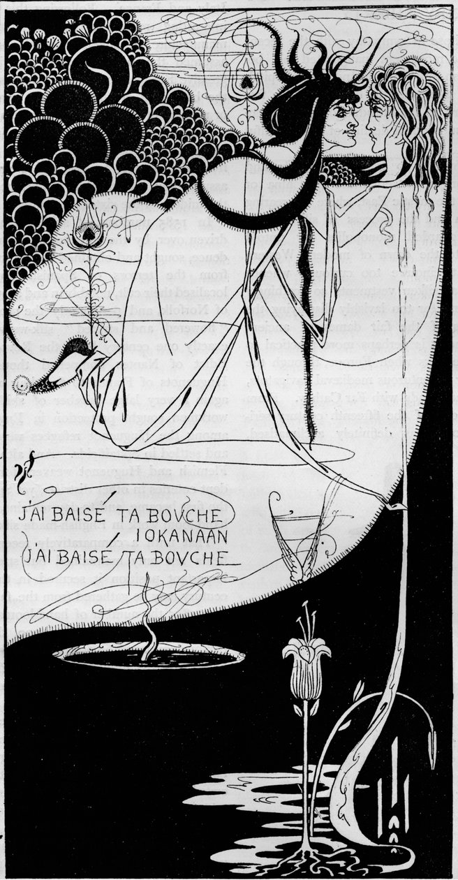 El Clímax, c1893 de Aubrey Beardsley