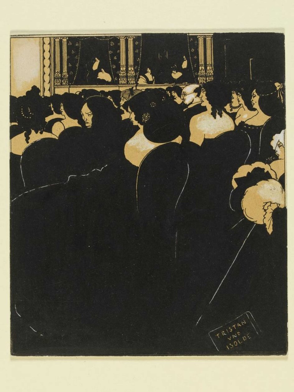 Los wagnerianos, 1894 de Aubrey Beardsley