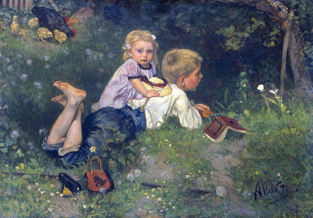 Las mariposas de August Allebe