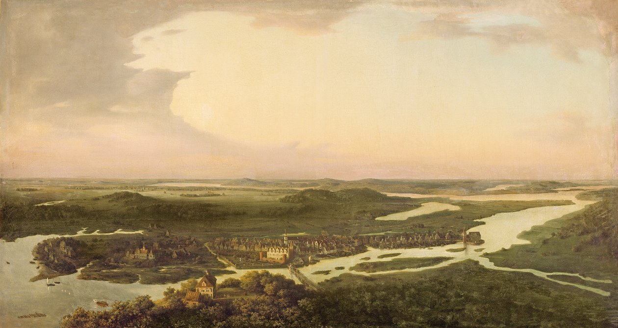 Vista de Potsdam en el siglo XVII, 1851 de August Kopisch