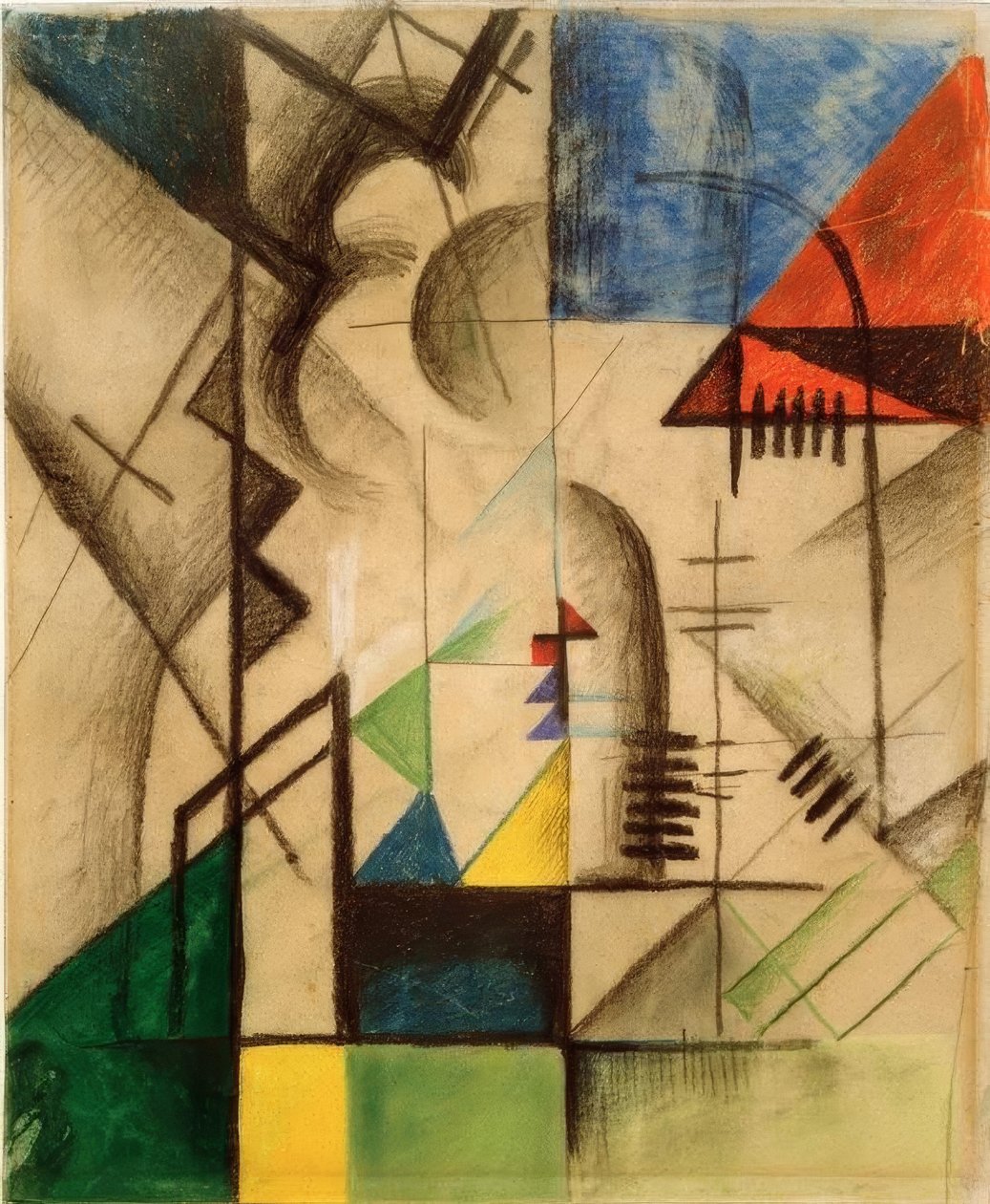 Formas abstractas de August Macke