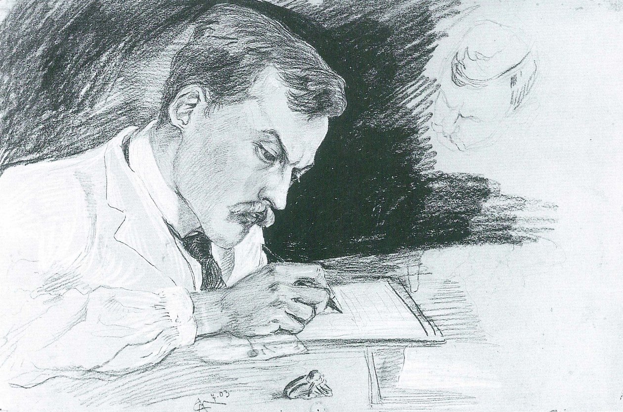Retrato del Dr. Ludwig Deubner de August Macke