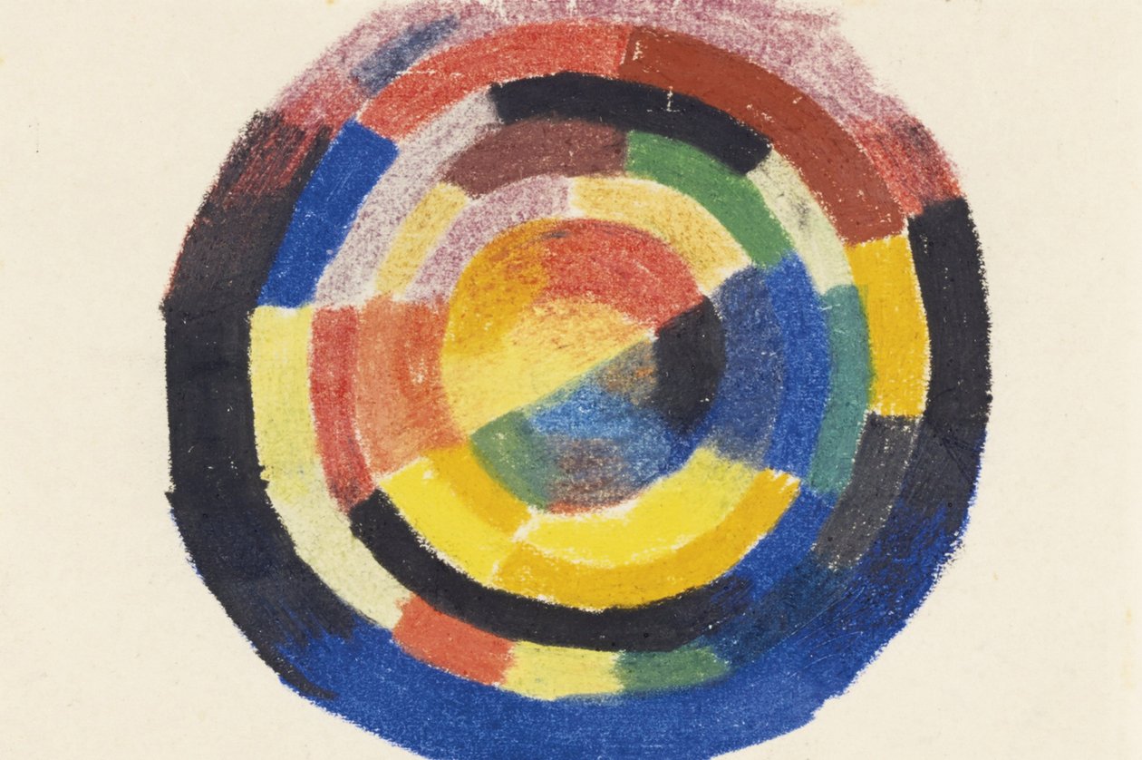 Rueda de colores de August Macke