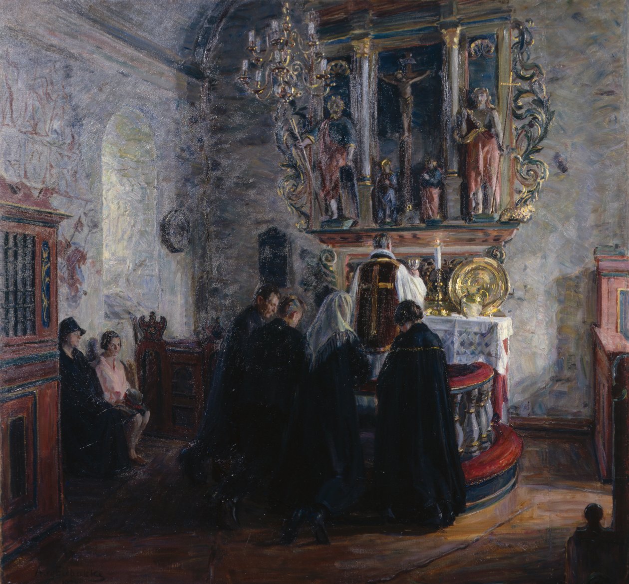 Sagrada Comunión, Dale Church in Lustre de August Eiebakke