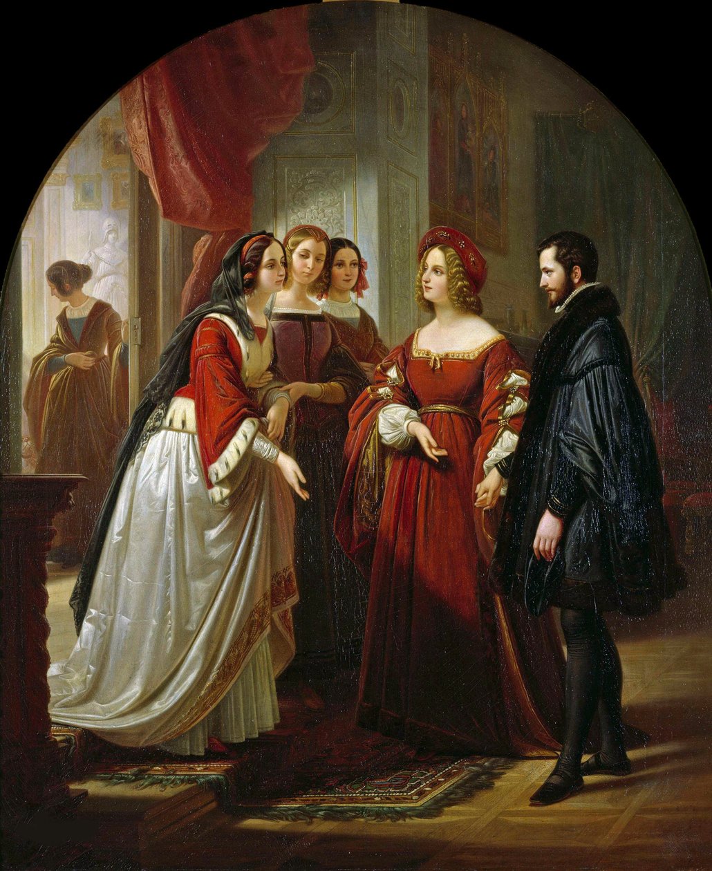 Tasso ante Eleonora d