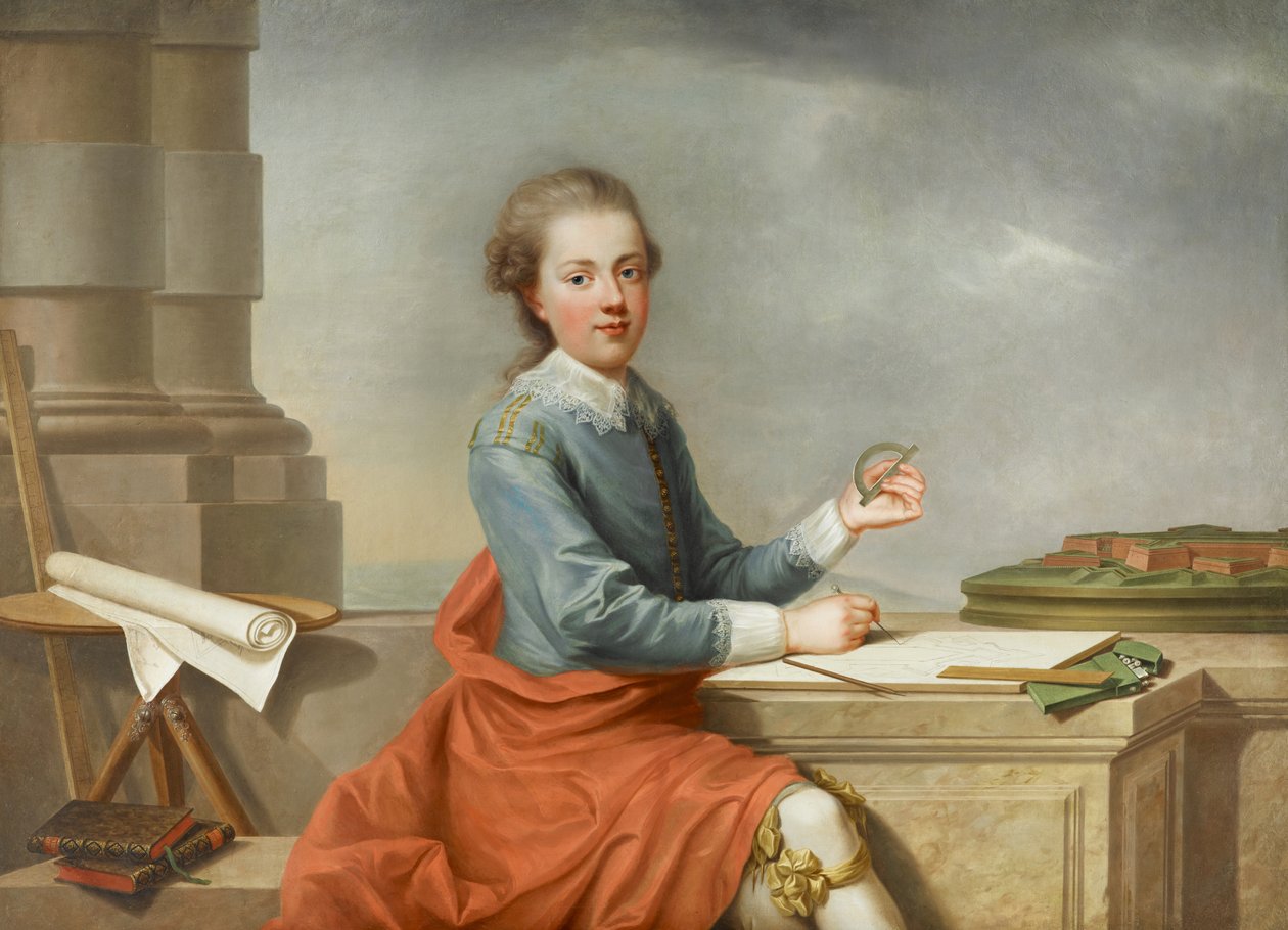 Príncipe Philipp Josef de Liechtenstein (1762-1802) de August Friedrich Oelenhainz