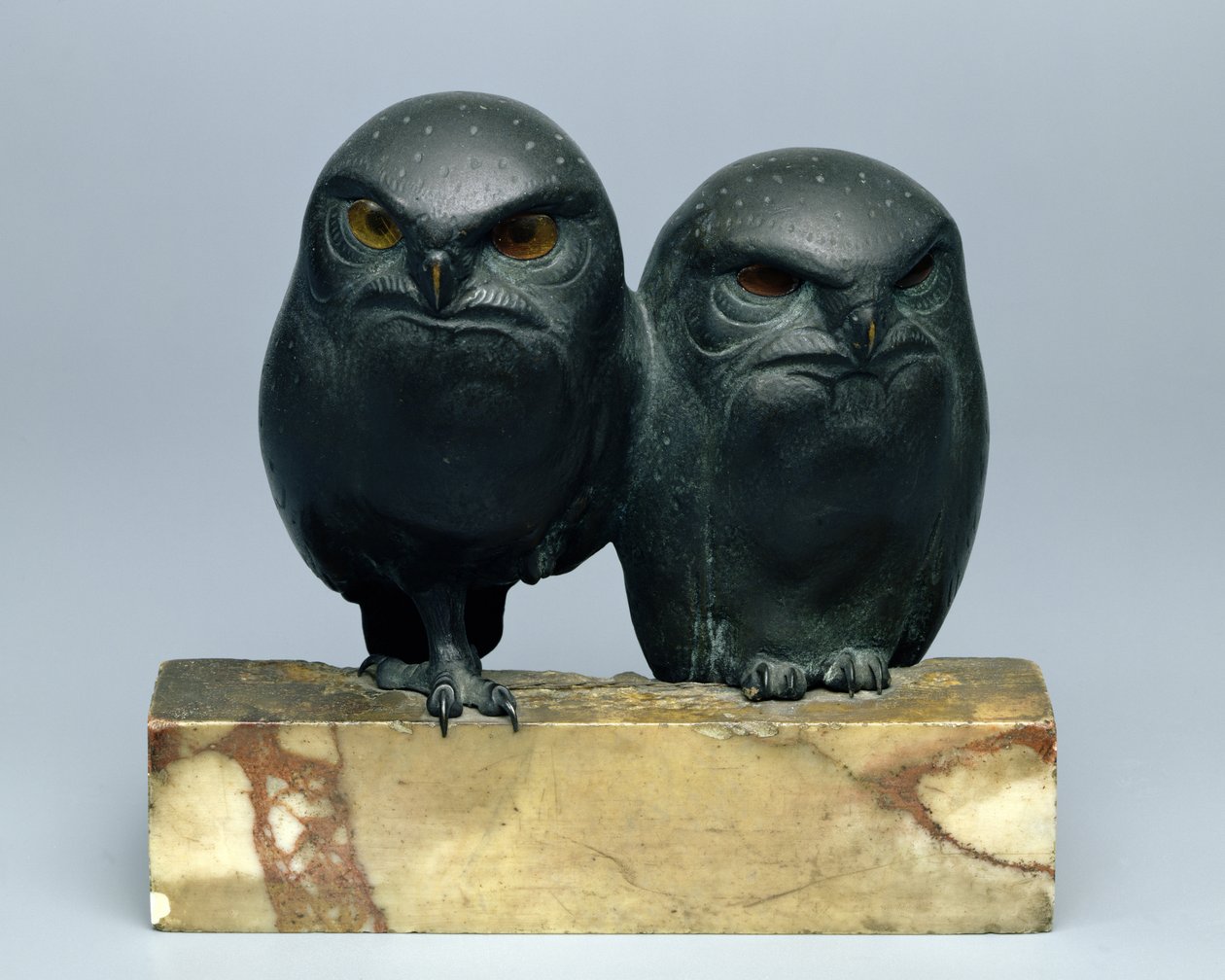 Dos búhos, 1903-04 de August Gaul