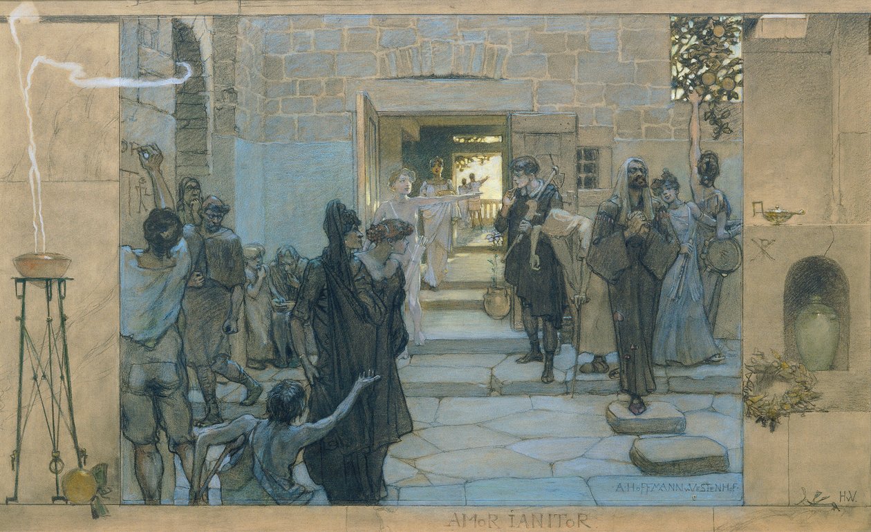 amor de conserje de August Hoffmann von Vestenhof