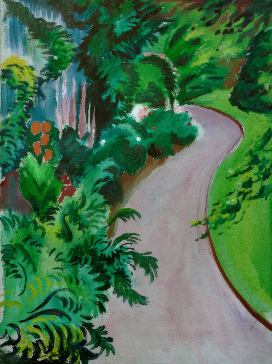 Camino del jardín de August Macke
