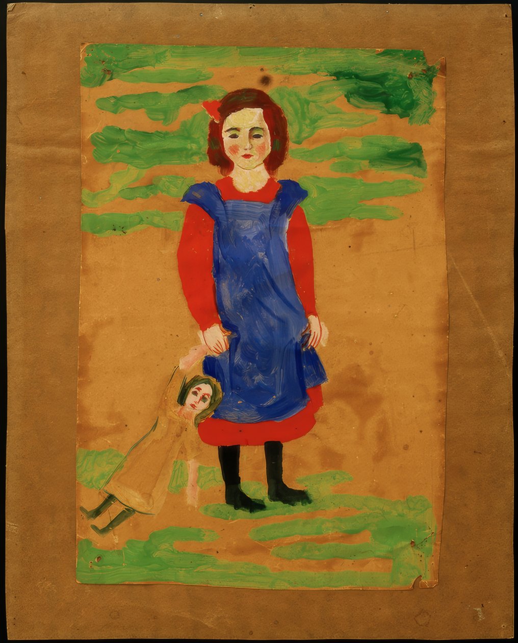 Niño con muñeca de August Macke