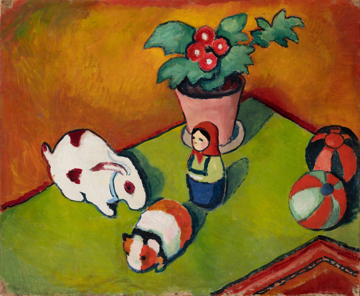 Juguetes de Little Walter de August Macke
